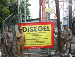 Pemkab Jombang Kembali Tertibkan Tower BTS Tak Berizin