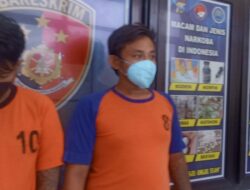 2 Residivis Narkoba Ditangkap di Jombang, Polisi Temukan 56,80 Gram Sabu