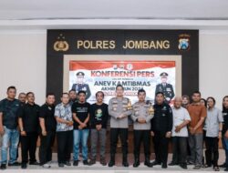 Polres Jombang Berhasil Turunkan Angka Kriminalitas Di Tahun 2024