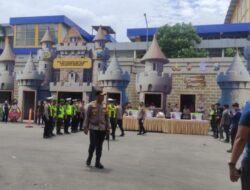 Posyan Nataru Polresta Sidoarjo Di Terminal Purabaya Bertemakan Kastil, Bermacam Inovasi Pelayanan