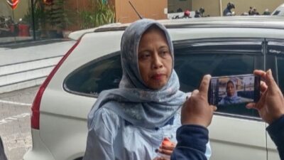 Pelapor dugaan korupsi anggota DPRD Kota Madiun di periksa Ditreskrimsus Polda Jatim Selasa, (7/1/2025)