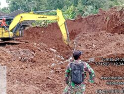 Longsor Wonosalam Dinas PUPR Jombang Kirim Alat Berat dan Tenaga Ahli