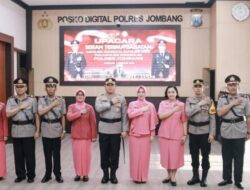 Penyegaran Jabatan, Kapolres Jombang Pimpin Sertijab Tiga Kapolsek
