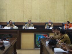 Pemkab Jombang Gelar Rakor Program IP. 300, Pengelolaan Rolak 70, dan Mitigasi Banjir