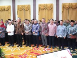 Bupati Jombang Warsubi Hadiri Rakor Ketahanan Pangan Bersama Dua Menko