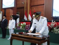 Sertijab dan Penyampaian Visi dan Misi Bupati – Wakil Bupati Kabupaten Jombang Sukses Terlaksana