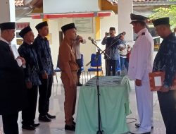 Pelantikan Dan Sumpah Jabatan Kepala Urusan Perencanaan Desa Gongseng Berlangsung Khidmat
