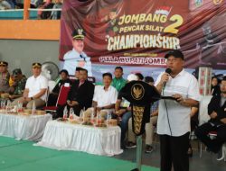Lestarikan Budaya Dan Cetak Generasi Emas, Jombang Pencak Silat Championship II Resmi Dibuka