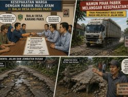 Pabrik Bulu Ayam di Karangpakis Langgar Kesepakatan, Truk Besar Bermuatan Bau Busuk Masuk Dusun Grobogan