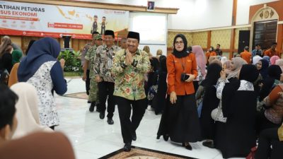 Perkuat Ekonomi Jombang, Pelatihan 1.217 Petugas Sensus Ekonomi Resmi Dibuka Bupati Warsubi