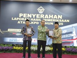 Terima LHP Atas Audit LKPD : Pemkab Jombang Sukses Pertahankan Opini WTP 13 kali berturut-turut