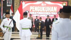Bupati Warsubi Resmi Kukuhkan Paskibraka Kabupaten Jombang Tahun 2026