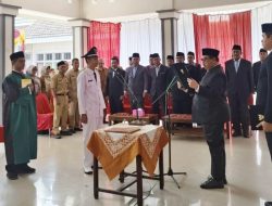 Bupati Jombang Lantik Kepala Desa Antar Waktu Sumberteguh