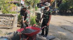TNI Manunggal Membangun Desa (TMMD) Ke-130: Wujud Nyata Kemanunggalan, Satgas TMMD Dan Warga Gotong Royong Bedah RTLH Di Desa Klitih, Jombang